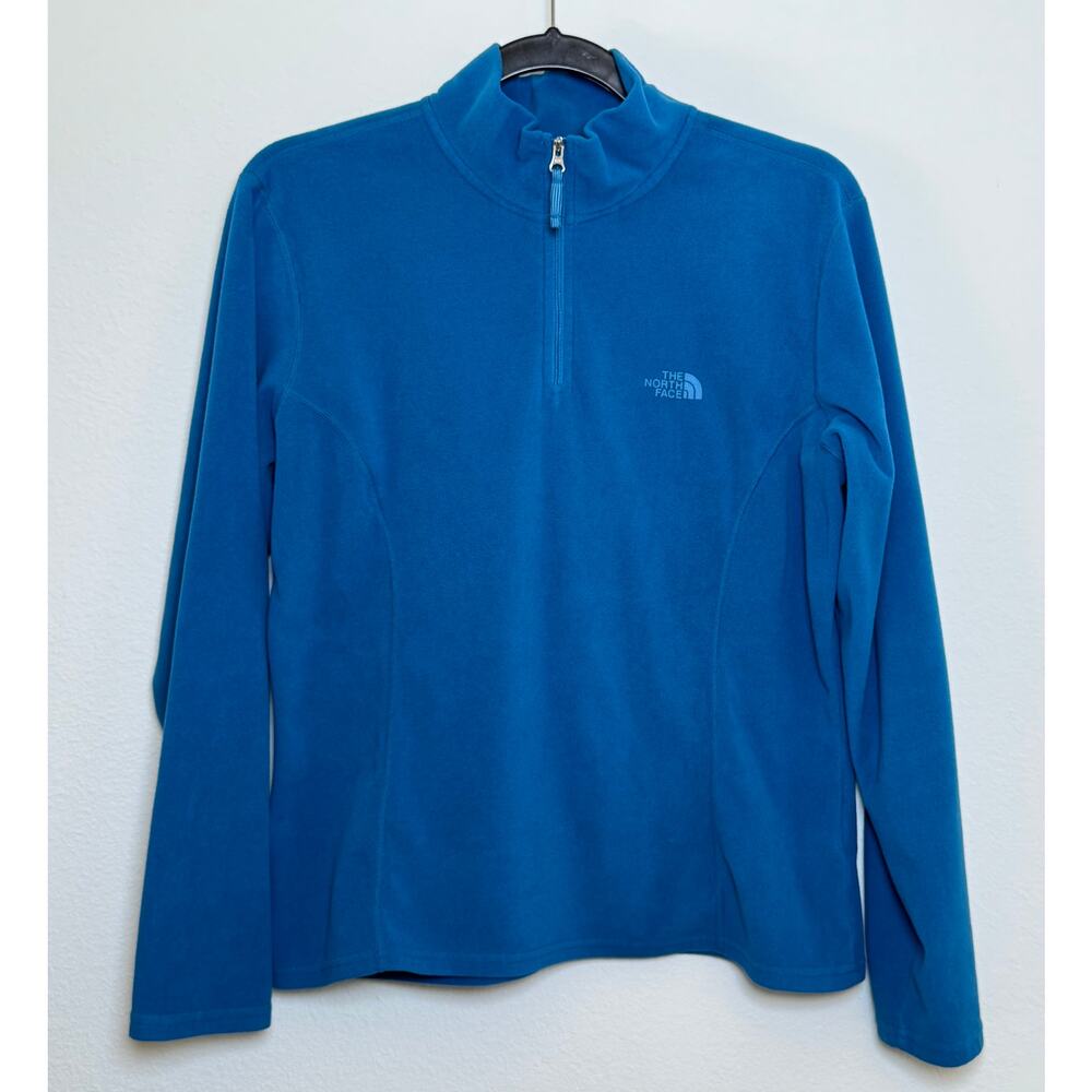 The North‎ Face Quarter-Zip Pullover – Blue – Large